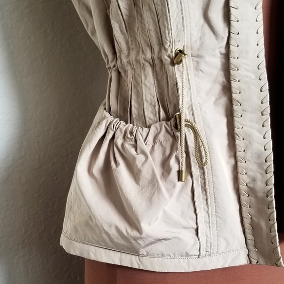 Elie Tahari Khaki Tan Taupe Utility Vest XS - Picture 4 of 5